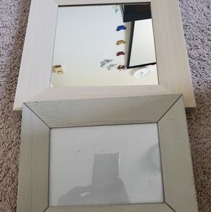Set of Mirror & Photo Frame